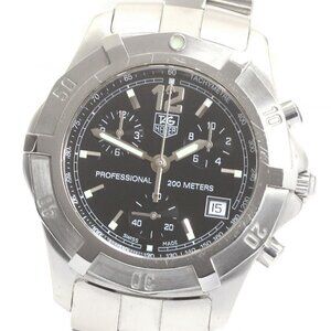 TAG HEUER Exclusive CN1110 Chronograph black Dial Quartz Men's Watch_850169